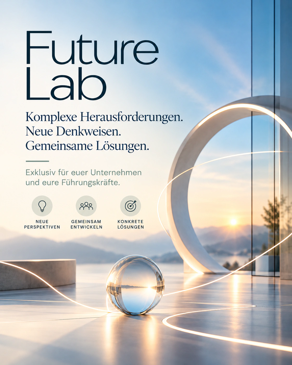 Future Labs - Wo aus Herausforderungen neue Perspektiven und konkrete Lösungen entstehen.