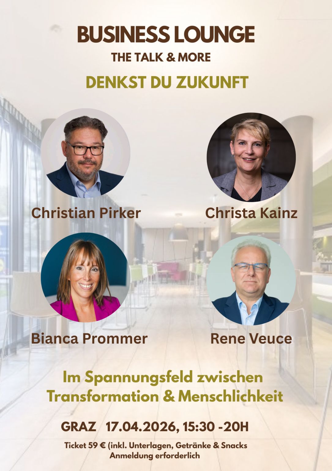 Poster THE TALK: KI im Vertrieb